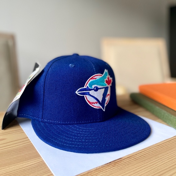 New Era Other - *SOLD* Mint 100% Wool Diamond Collection Toronto Blue Jays 59FIFTY Fitted Cap